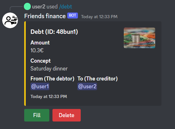 Debt details image